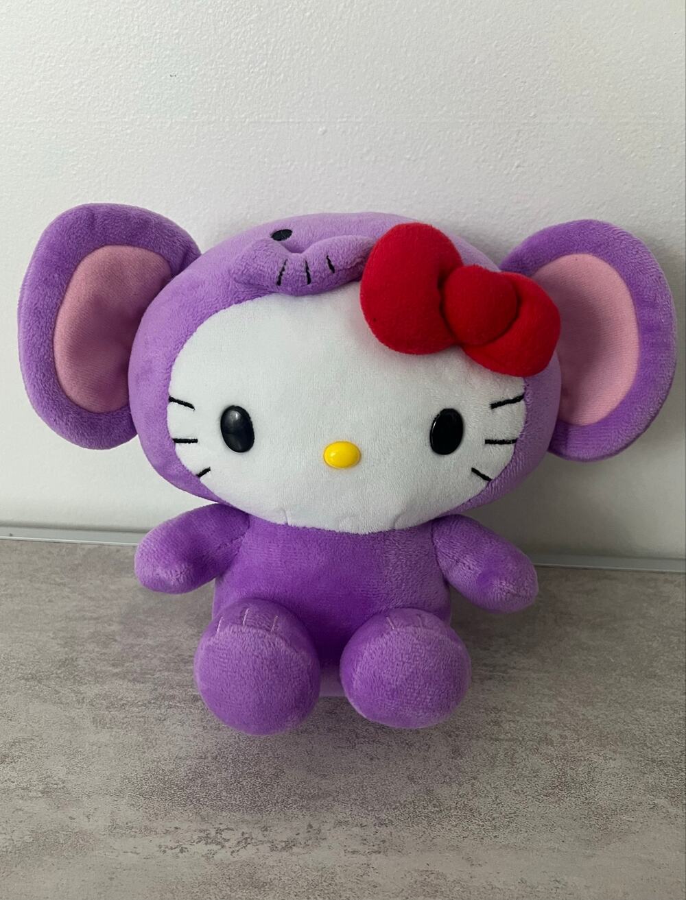 Rare Hello Kitty Sanrio Elephant Costume Stuffed Animal Plush Toy 2015